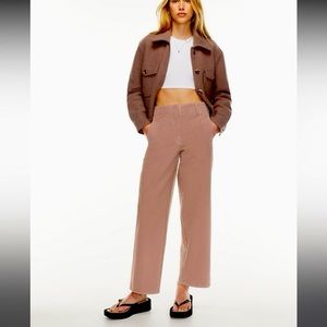Aritzia Wilfred Free Ascendant Pant Mocha Sorbet Size 8